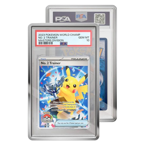 Graded Guard - Standard Case PSA - Metallic Silver